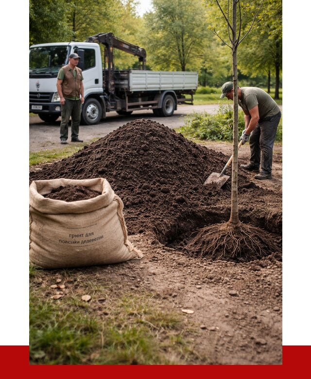 Грунт для посадки деревьев в Ставрополе от 1246 р. | ПРОНЕРУДСтв
