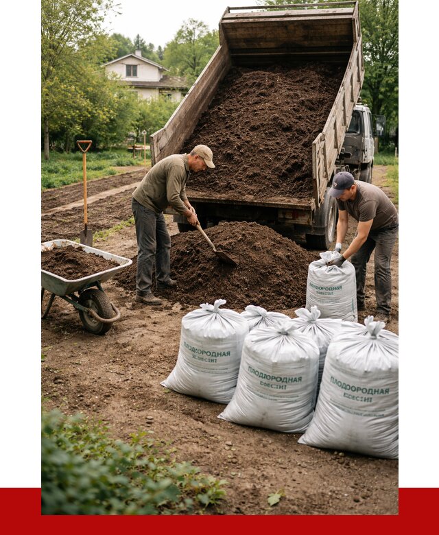Плодородная смесь в Ставрополе от 4361 р./куб с доставкой | ПРОНЕРУДСтв