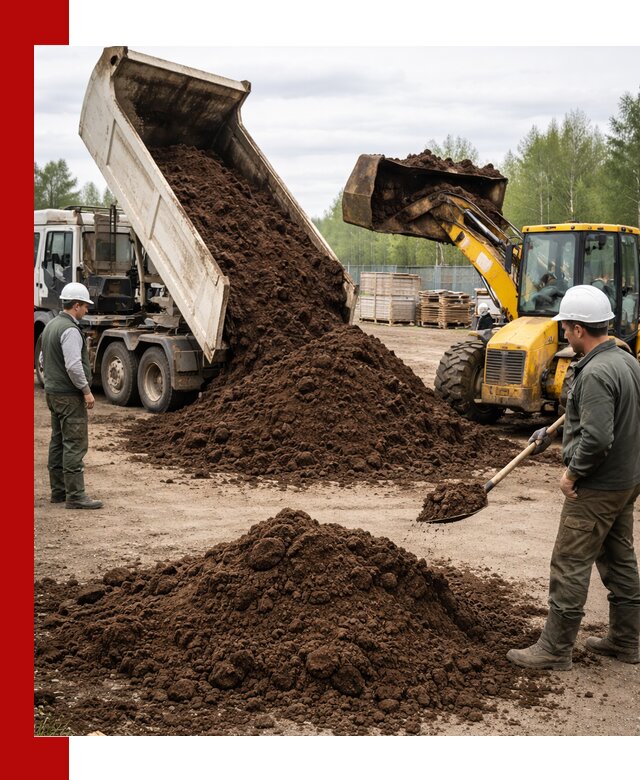 Доставка торфа оптом и в мешках в Ставрополе