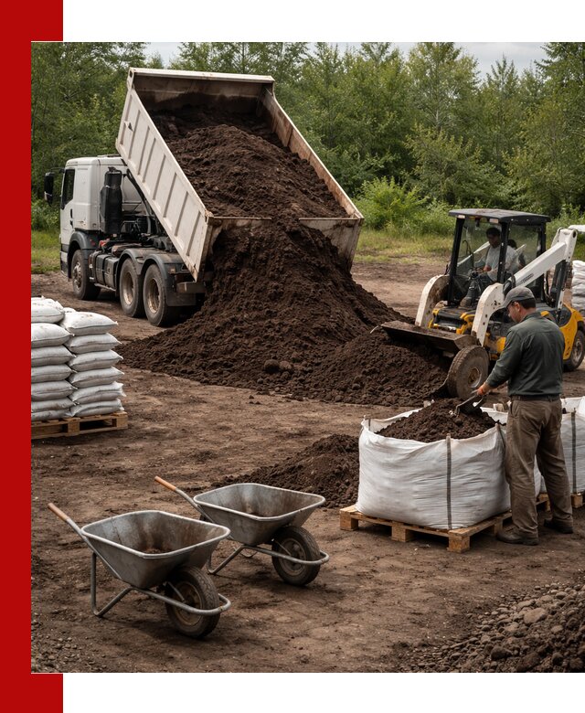 Доставка и продажа торфогрунта в Ставрополе оптом и в розницу