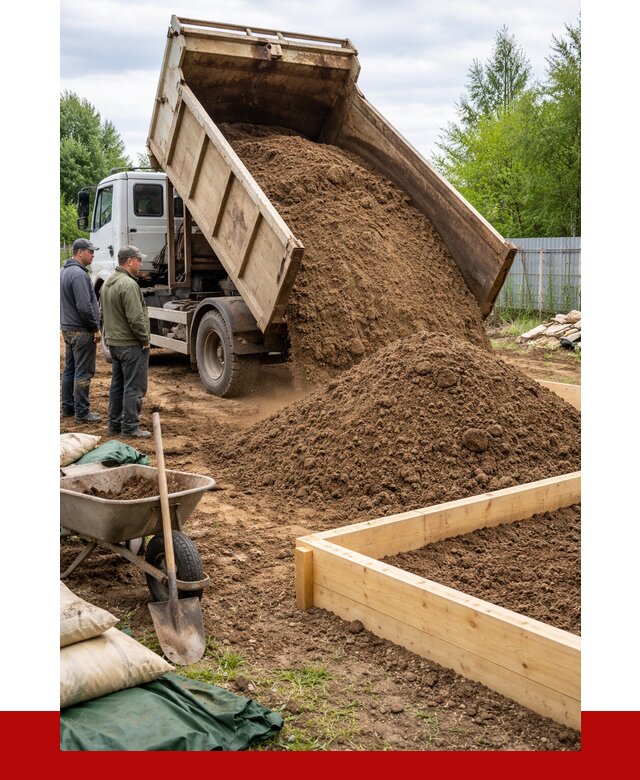 Торфо песчаная смесь в Ставрополе с доставкой от 1921 р. | ПРОНЕРУДСтв