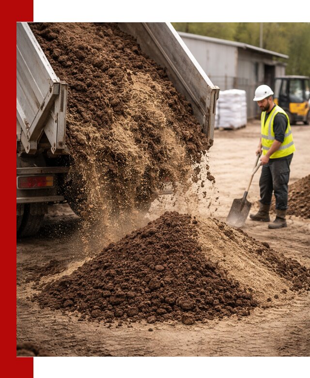 Доставка торфо-песчаной смеси в Ставрополе для строительства и озеленения