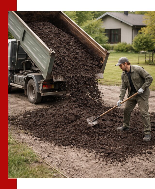 Чернозем для газона с доставкой в Ставрополе быстро и качественно
