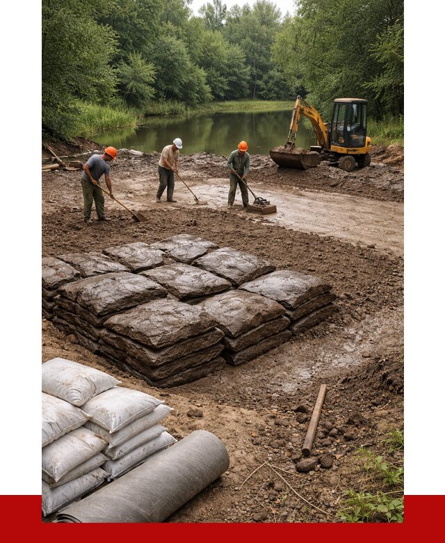 Купить глину для пруда в Ставрополе от 4673 р. с доставкой | ПРОНЕРУДСтв