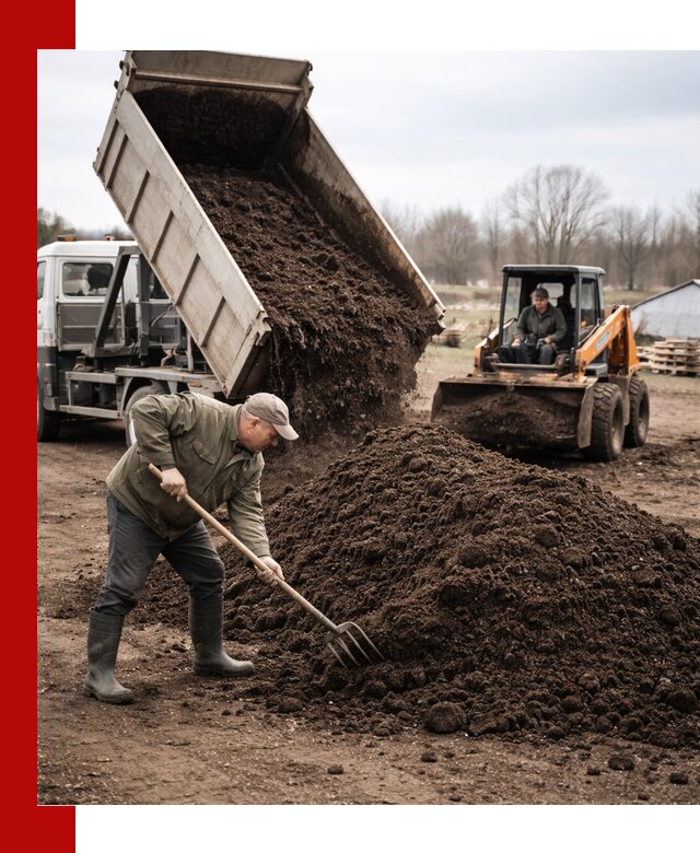 Доставка и продажа перегноя в Ставрополе быстро и дешево