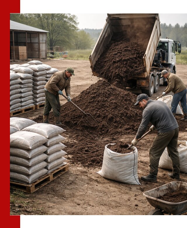 Доставка компоста оптом и в розницу в Ставрополе