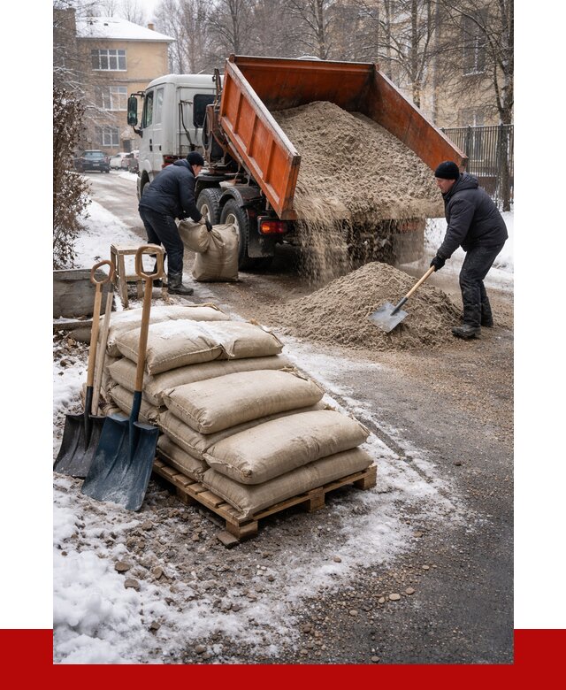Противогололедные материалы оптом в Ставрополе от 4361 р. | ПРОНЕРУДСтв