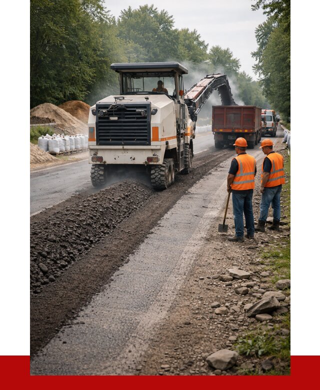 Фрезерованный асфальт в Ставрополе от 2284 р./куб. | ПРОНЕРУДСтв