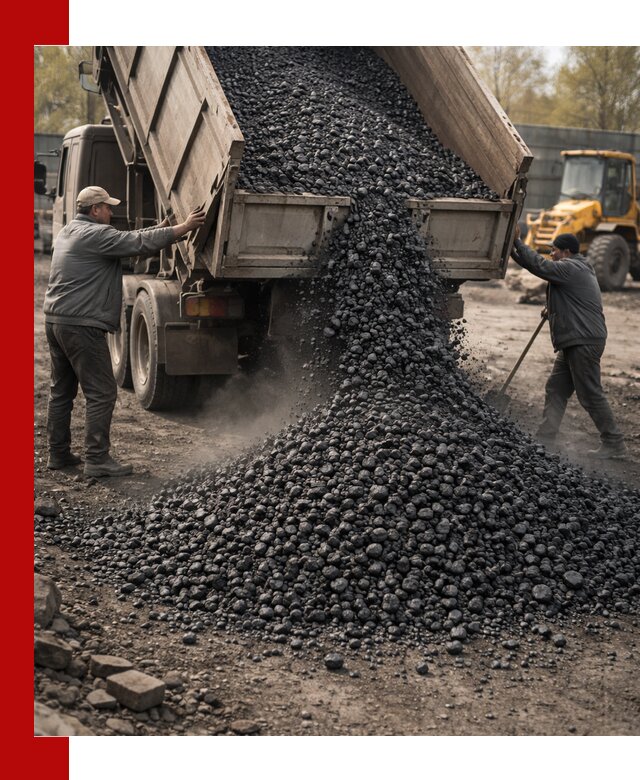 Доставка угля семечка самосвалами в Ставрополе