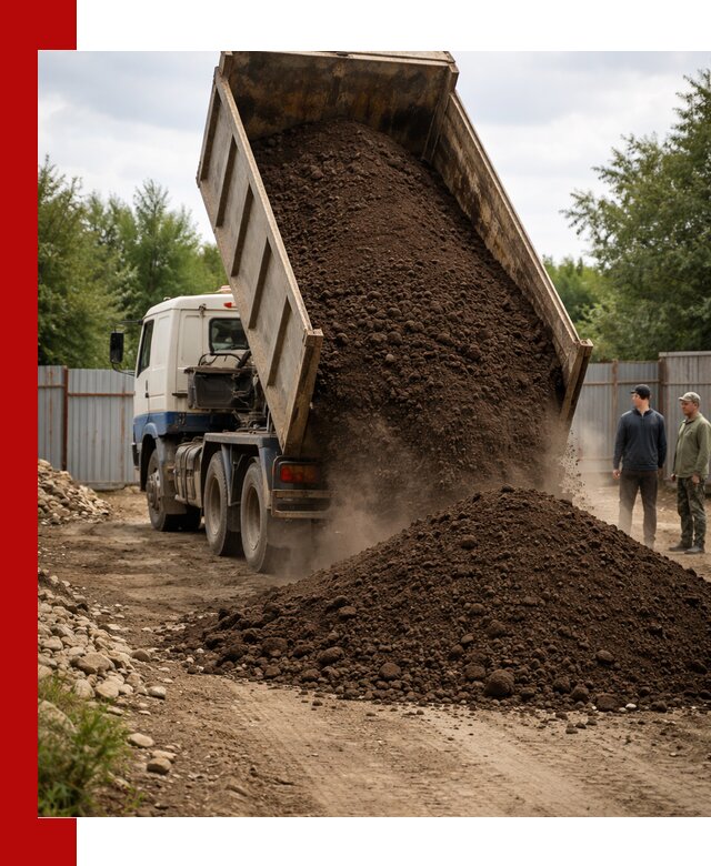 Доставка самосвалом 10 кубов в Ставрополе быстро и надёжно