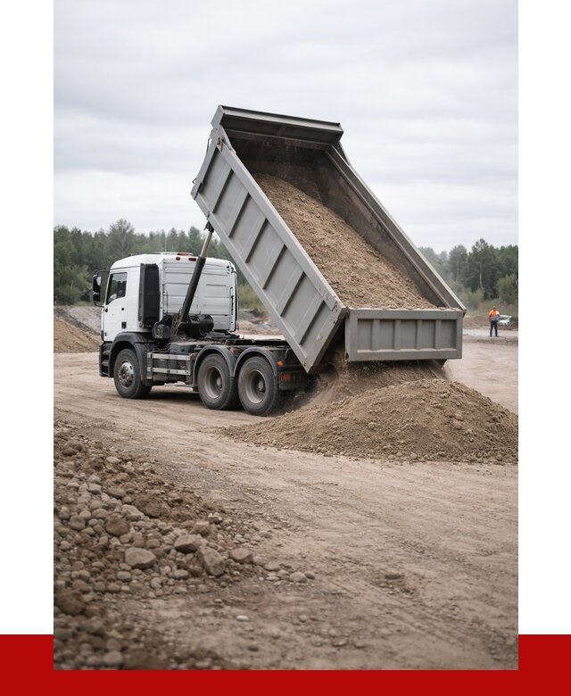 Доставка самосвалом 15 кубов в Ставрополе от 6750 руб. | ПРОНЕРУДСтв
