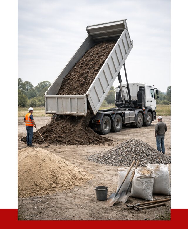 Доставка самосвалом 30 кубов в Ставрополе от 8826 р. | ПРОНЕРУДСтв