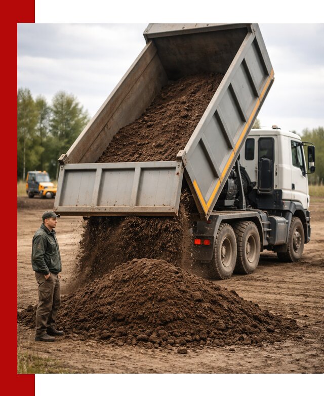 Аренда самосвала с водителем в Ставрополе для сыпучих грузов и навоза