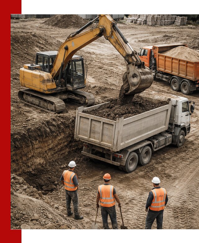 Разработка грунта для строительства и благоустройства в Ставрополе