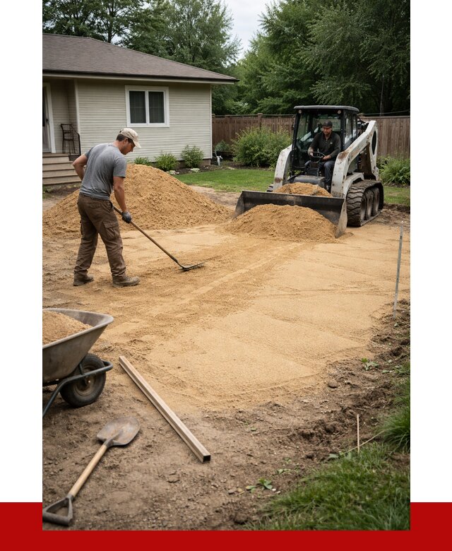 Отсыпка участка песком в Ставрополе, от 2596 р., ПРОНЕРУДСтв