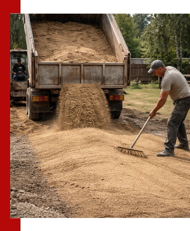 Отсыпка участка песком в Ставрополе быстро и качественно