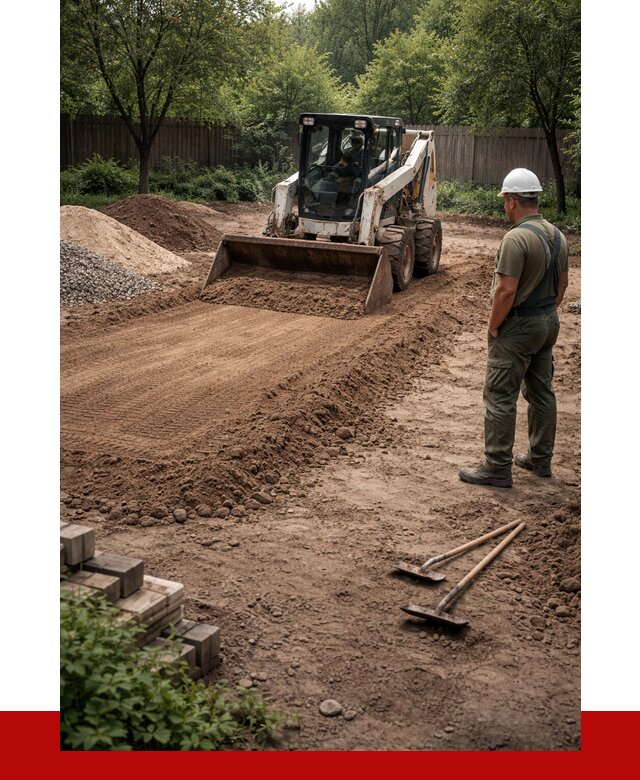 Выравнивание участка под ключ в Ставрополе от 3634 р. | ПРОНЕРУДСтв